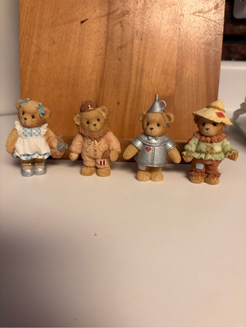 Cherished Teddies Wizard of Oz Mini Bear Figurine Set